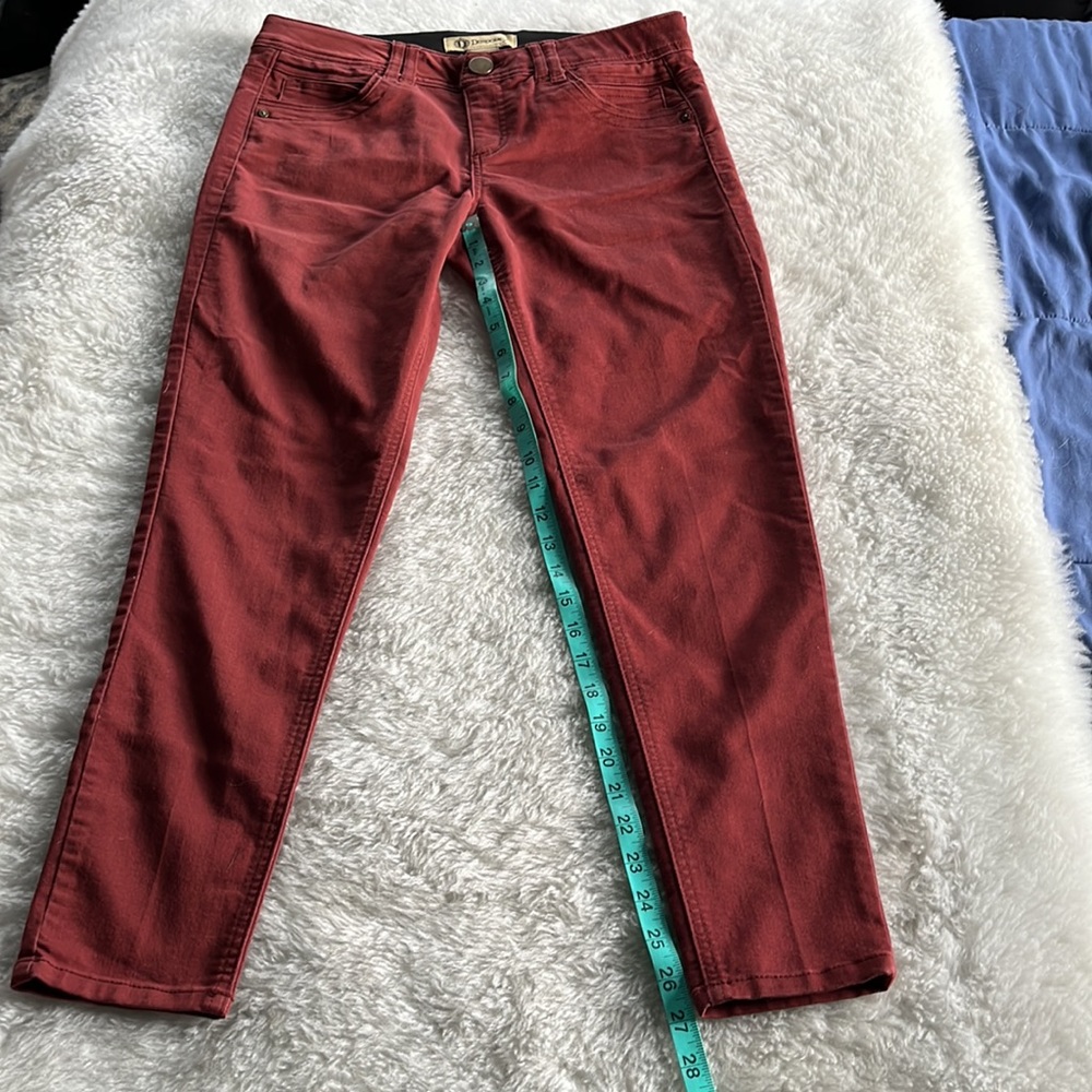 Democracy Ab Solution Rust Red Stretch Ankle Jean… - image 7